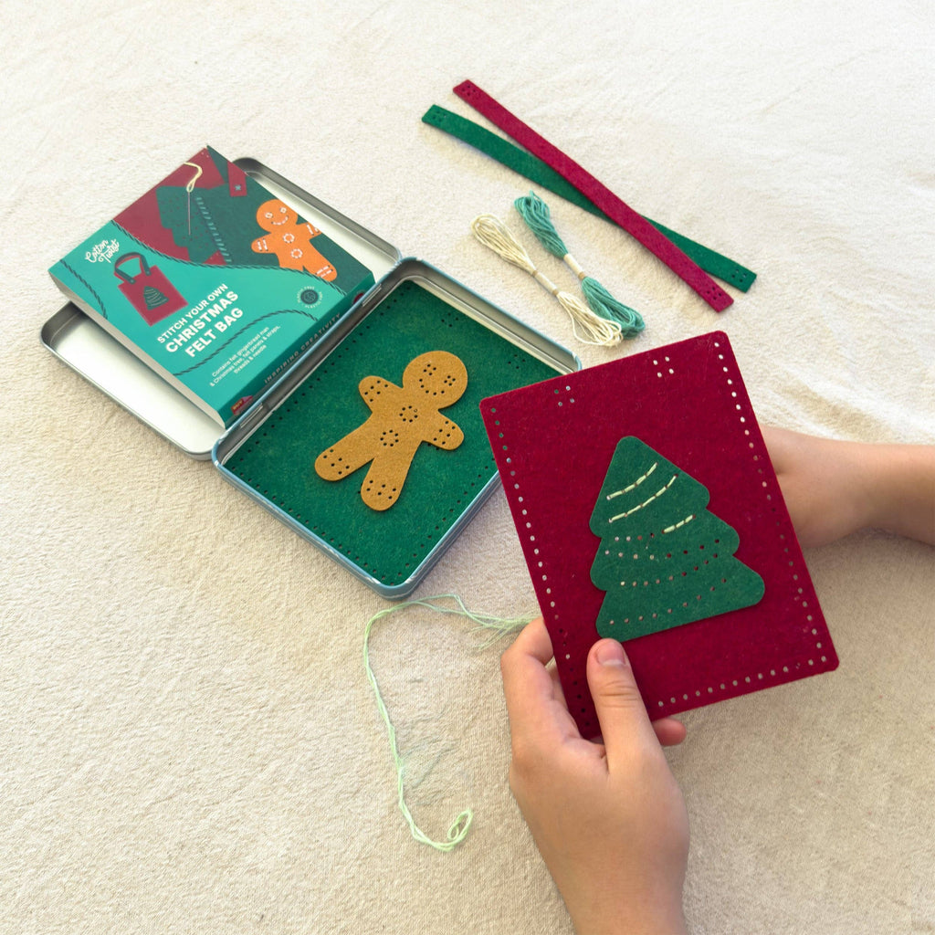 Stitch Your Own Christmas Felt Bag