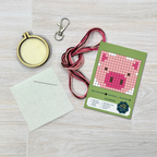 Missing You Pig Time, Mini Matchbox Cross Stitch Kit