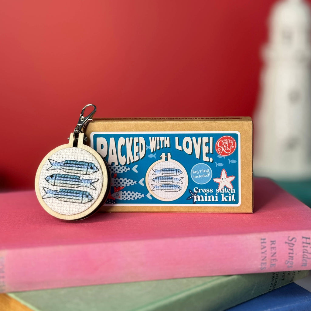 Packed with Love! Mini Matchbox Cross Stitch Kit