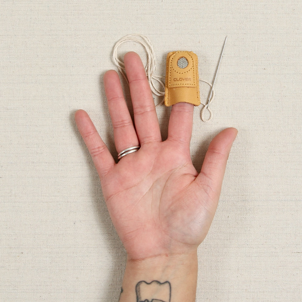 Leather Coin Thimble