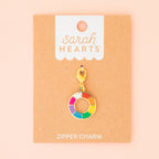 Color Wheel, Zipper Charm