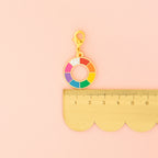Color Wheel, Zipper Charm