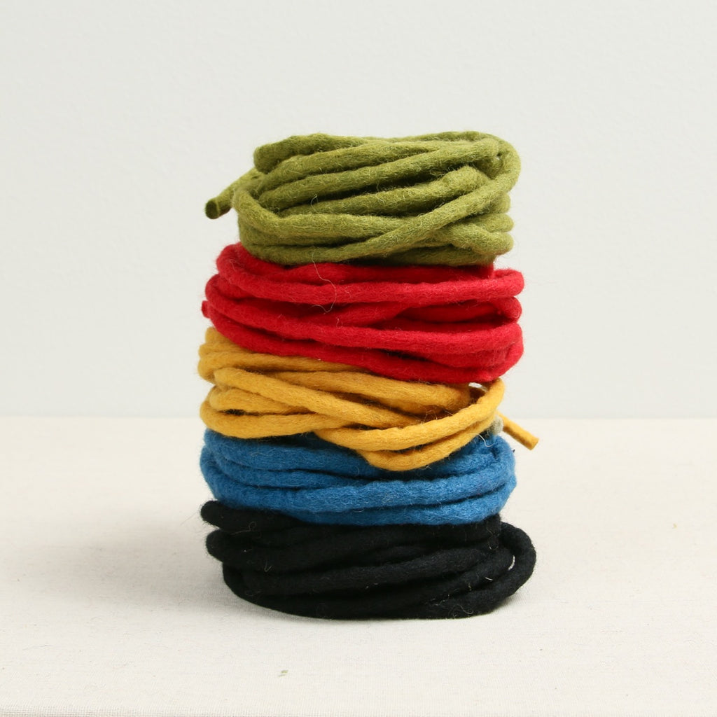 Felted Cording, Black