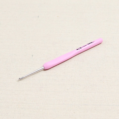 Tulip ETIMO Rose Crochet Hook With Cushion Grip Pink Single 