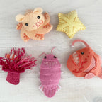Deep Sea Creatures felt pattern