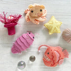 Deep Sea Creatures felt pattern