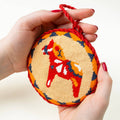 Dala Horse Red Needlepoint Ornament Kit