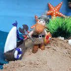 Sven the Viking Felt Ornament