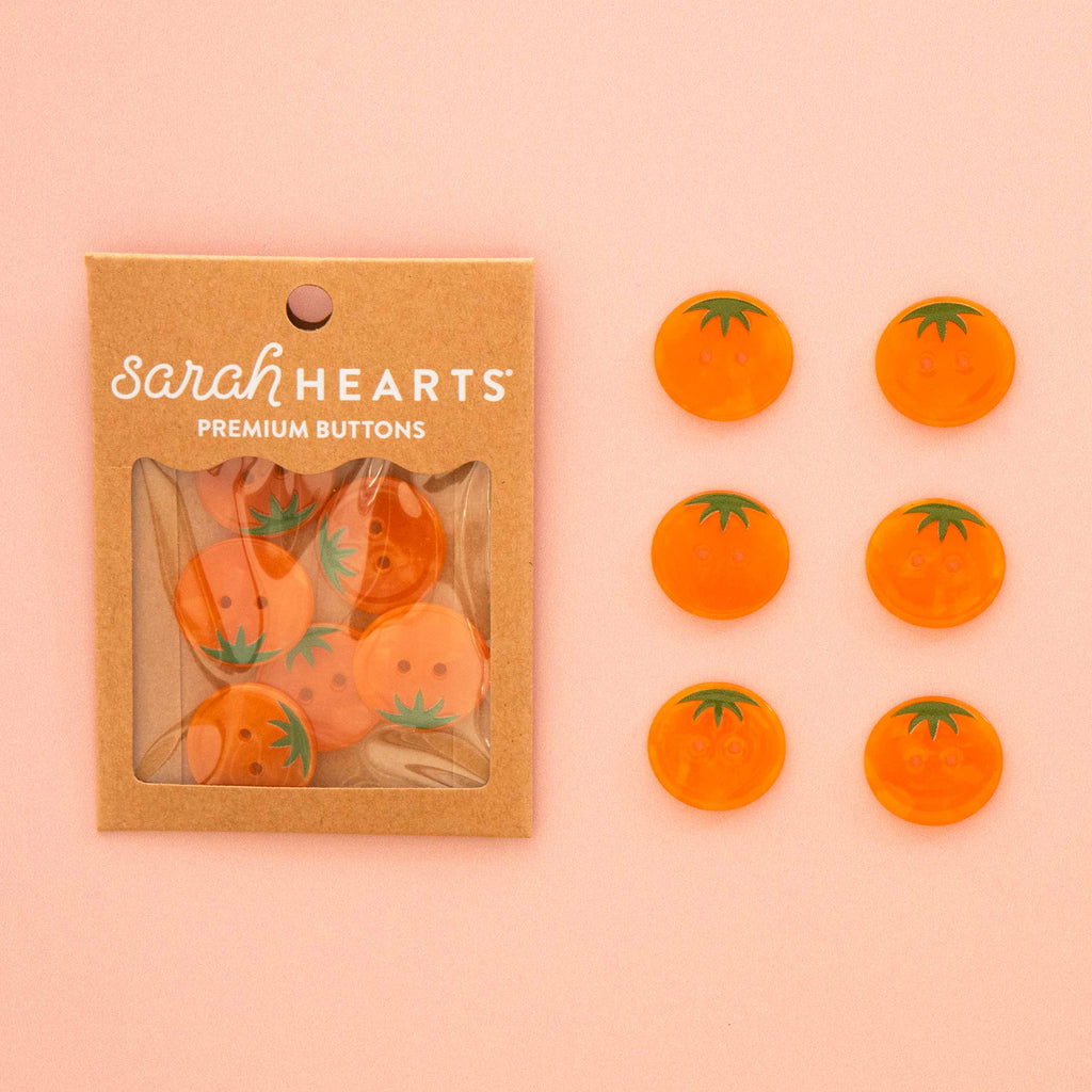 Orange Heirloom Tomato Buttons