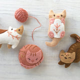 Fat Kitties Felt Pattern