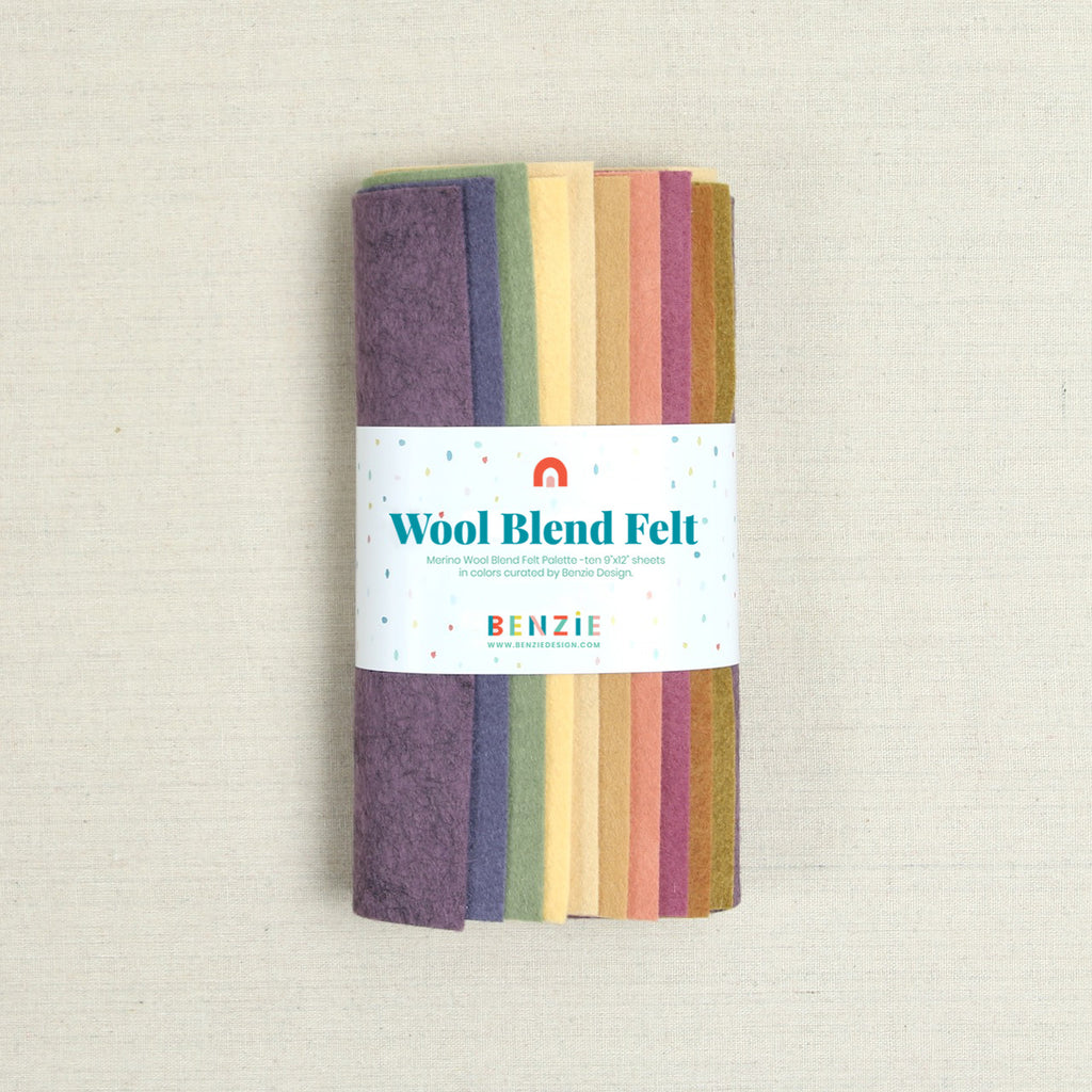 Wool Felt Sheets, Botanical Blends