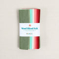 Wool Felt Sheets, Winter Mint