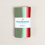 Wool Felt Sheets, Winter Mint