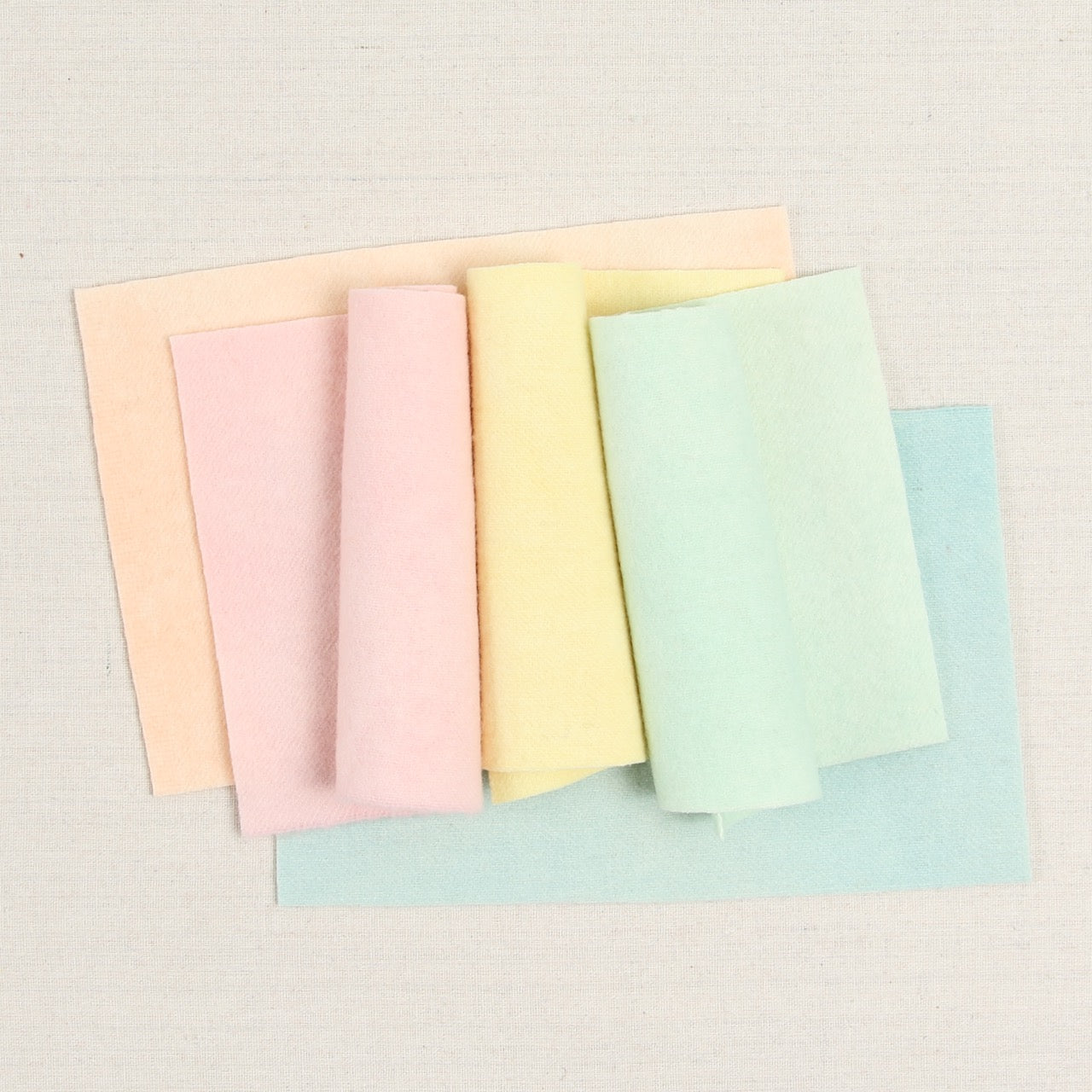 Felted Wool Pixie Pastels, Solids