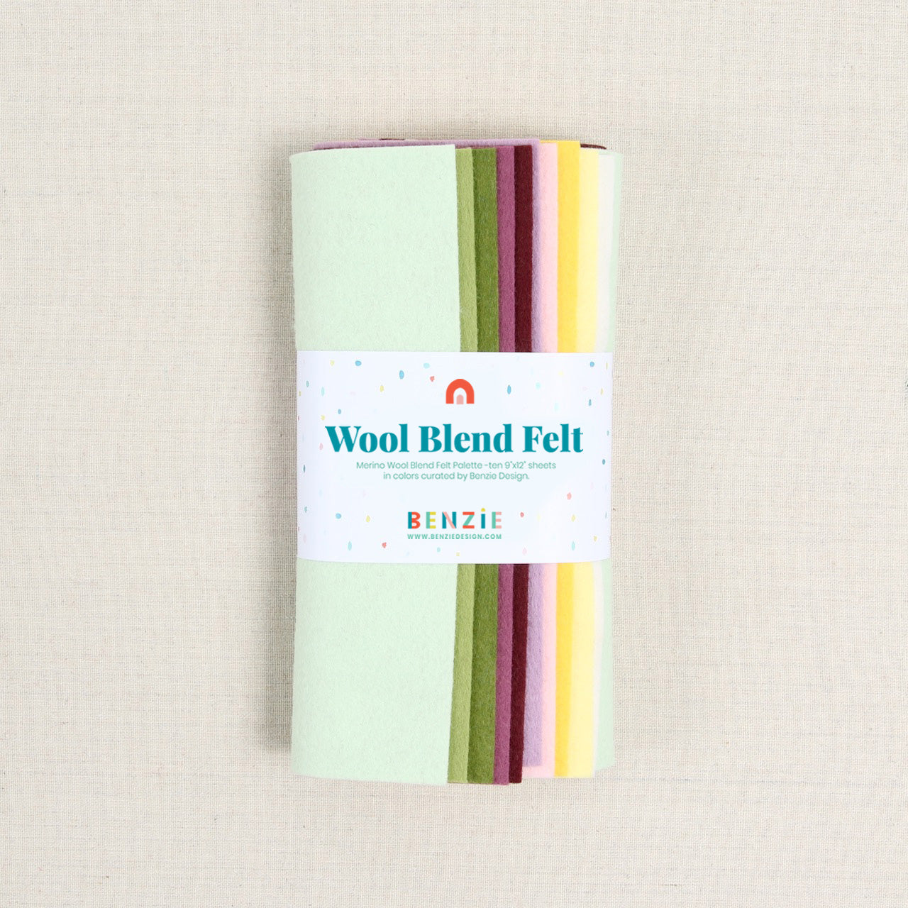 Wool Felt Sheets, Lupin Fields