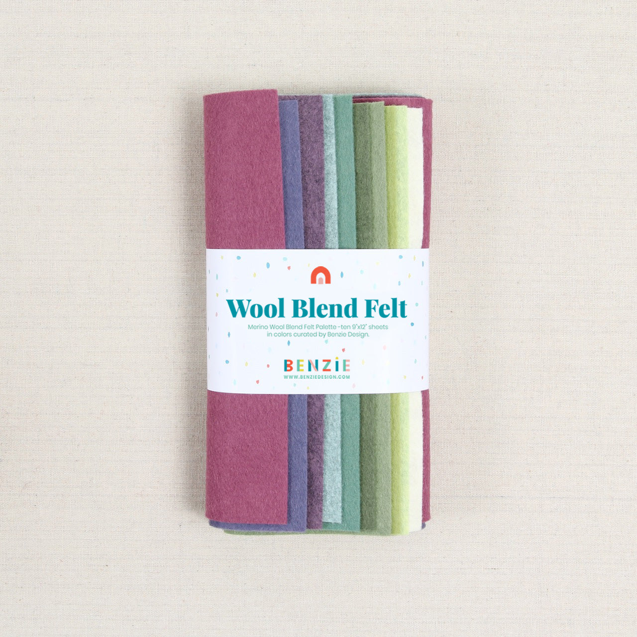 Wool Felt Sheets, Succulents