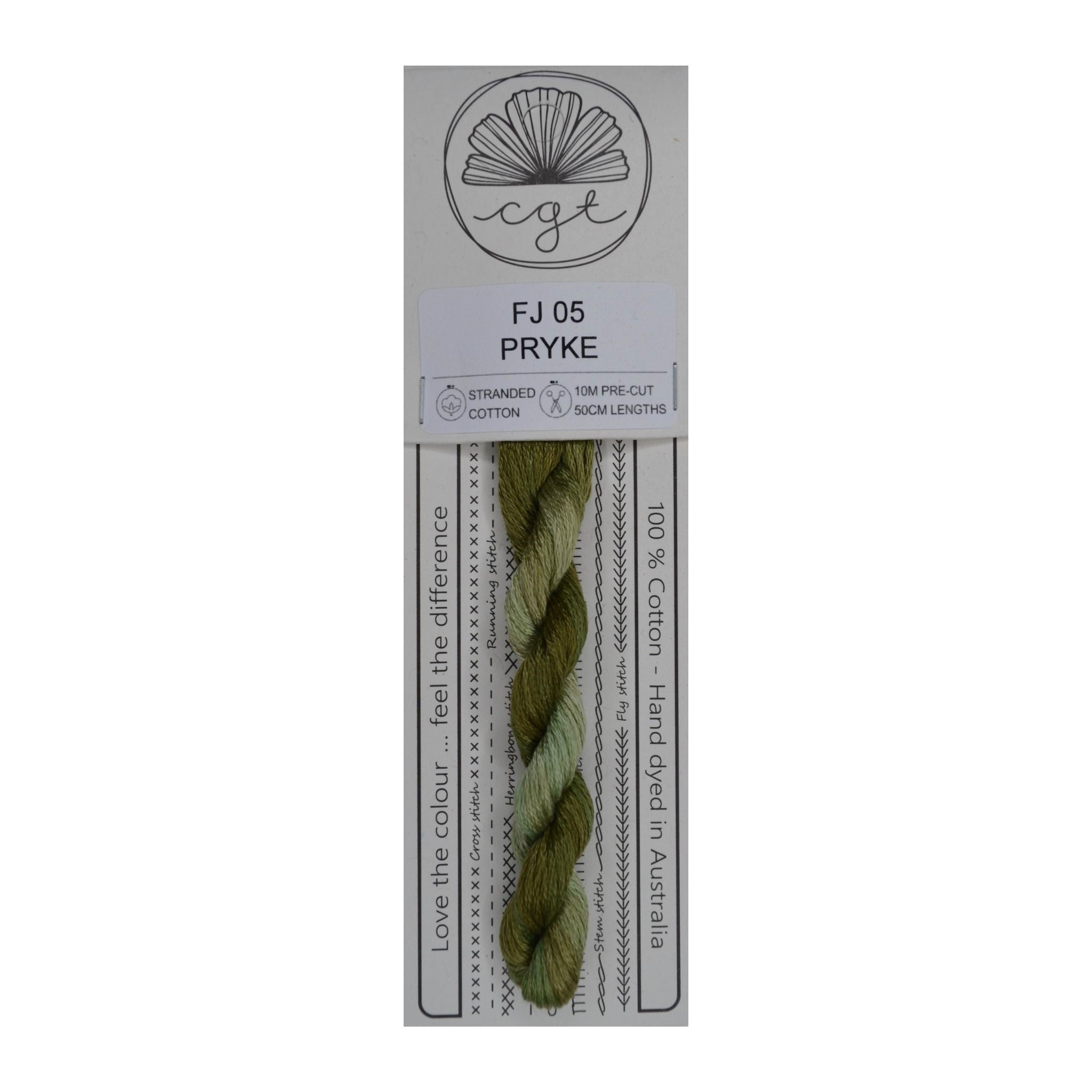 Variegated Floss, Pryke FJ05