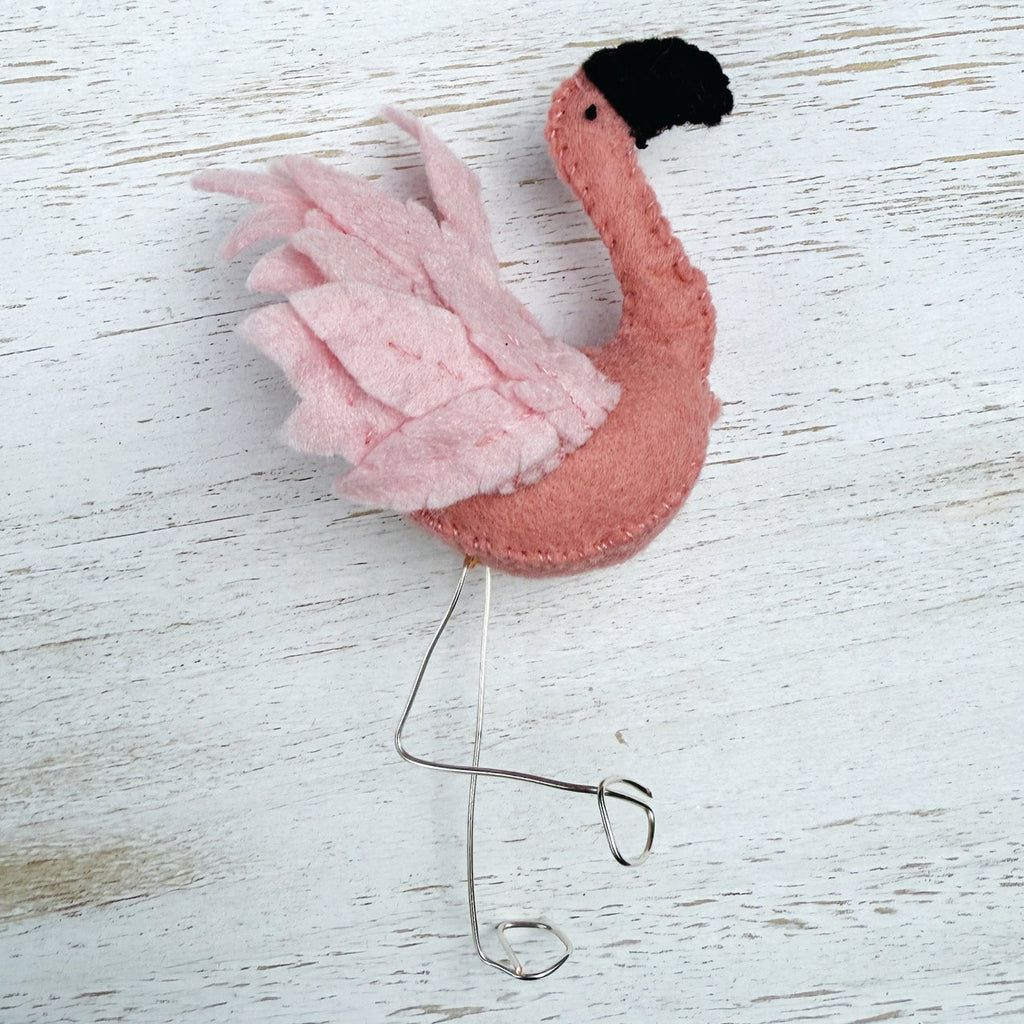 Felt Flamingo Pattern