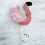 Felt Flamingo Pattern
