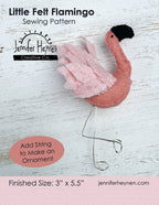 Felt Flamingo Pattern