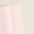 Gingham Printed Felt, Plié Pink