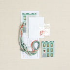 Holiday Homes Townhome Cross Stitch Kit