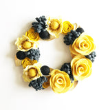 Black and Gold Wreath Kit