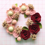 Crimson Blush Wreath Kit