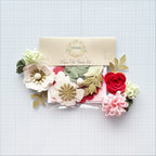 Mini Strawberry Mint Felt Flower Kit
