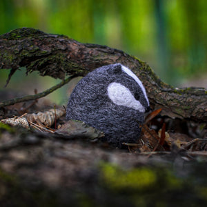 Badger, Needle Felting Kit
