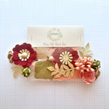 Mini Crimson Blush Felt Flower Kit