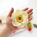 Spring Poppy Felt Flower Kit