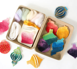 Christmas Bauble Felting Craft Kit