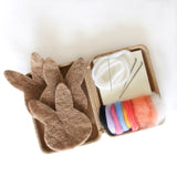 Mini Bunny Felting Kit