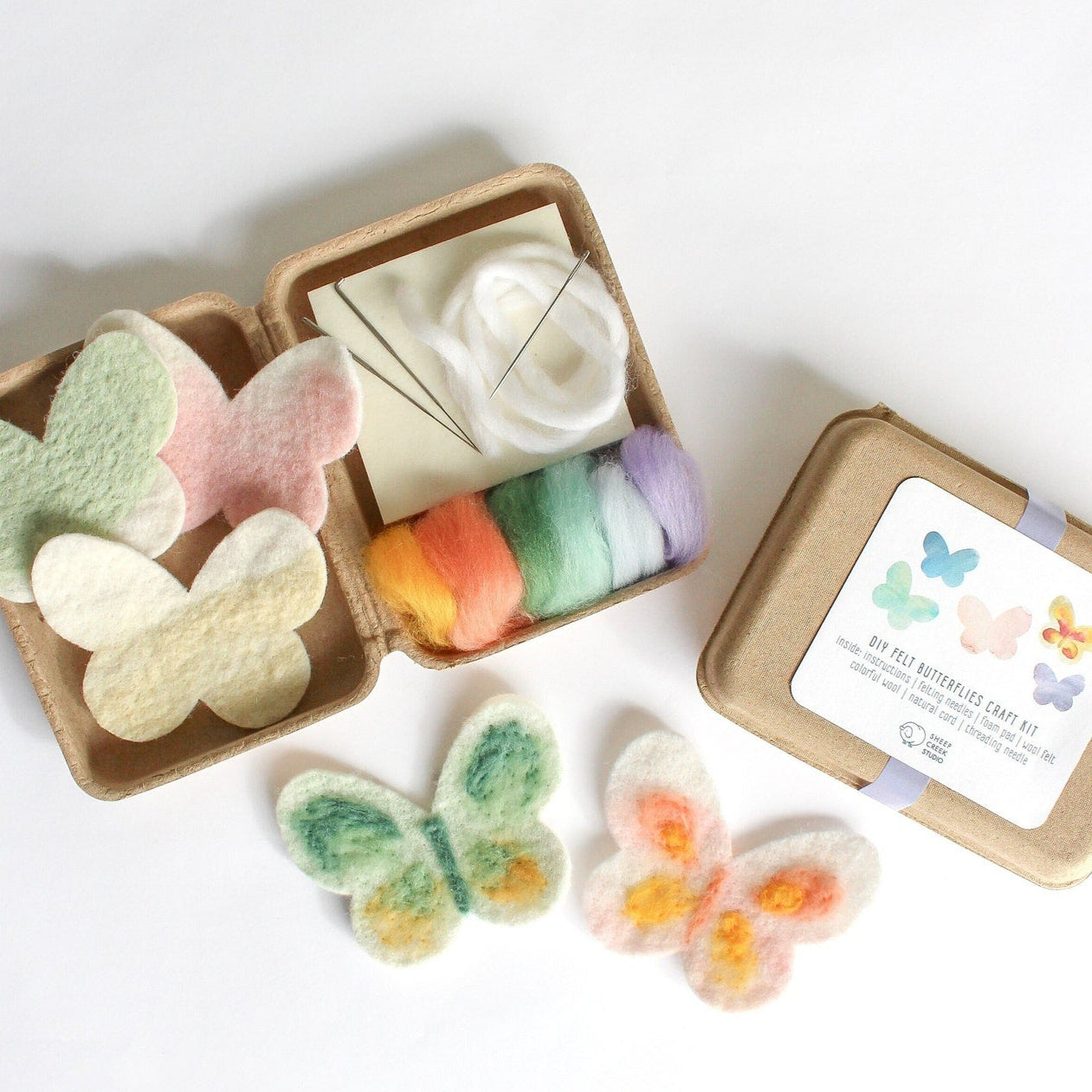 Mini Butterfly Felting Kit