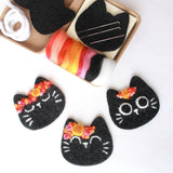 Mini Black Cats Felting Kit