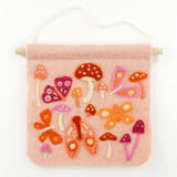 Mushrooms & Moths Banner Felting Kit