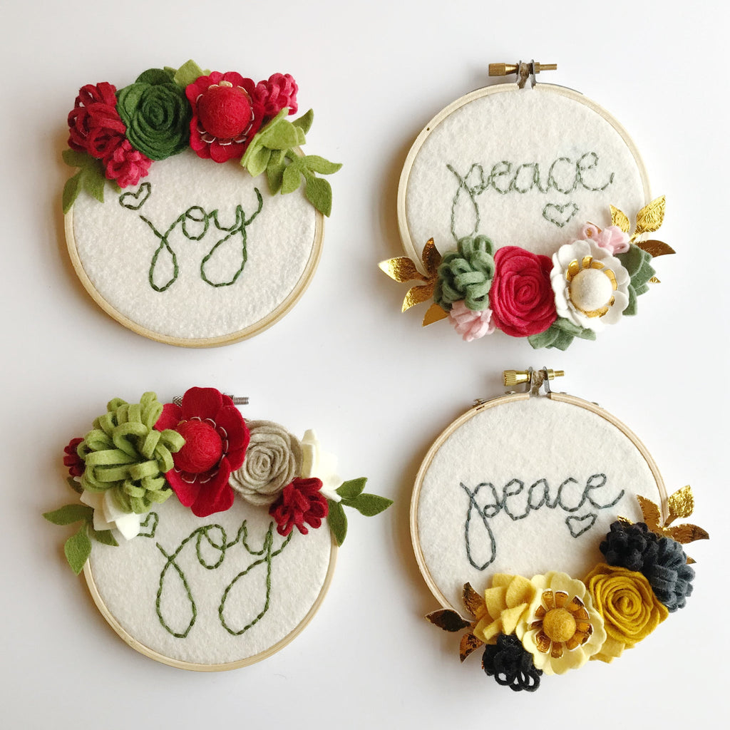 Mini Black and Gold Flower Kit