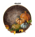 Thursday, September 17, 2D Needle Felted Pumpkins Workshop with Stephanie Barta