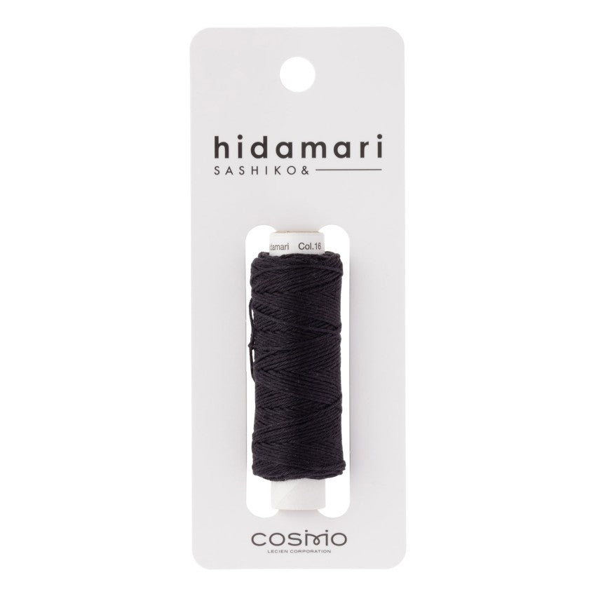 Sashiko Thread, Midsummer Night Black 16