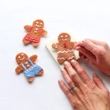 Mini Gingerbread Men Felting Kit