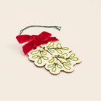Make Your Own Stitched Mistletoe Decoration
