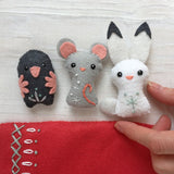 Mitten and Woodland Animals