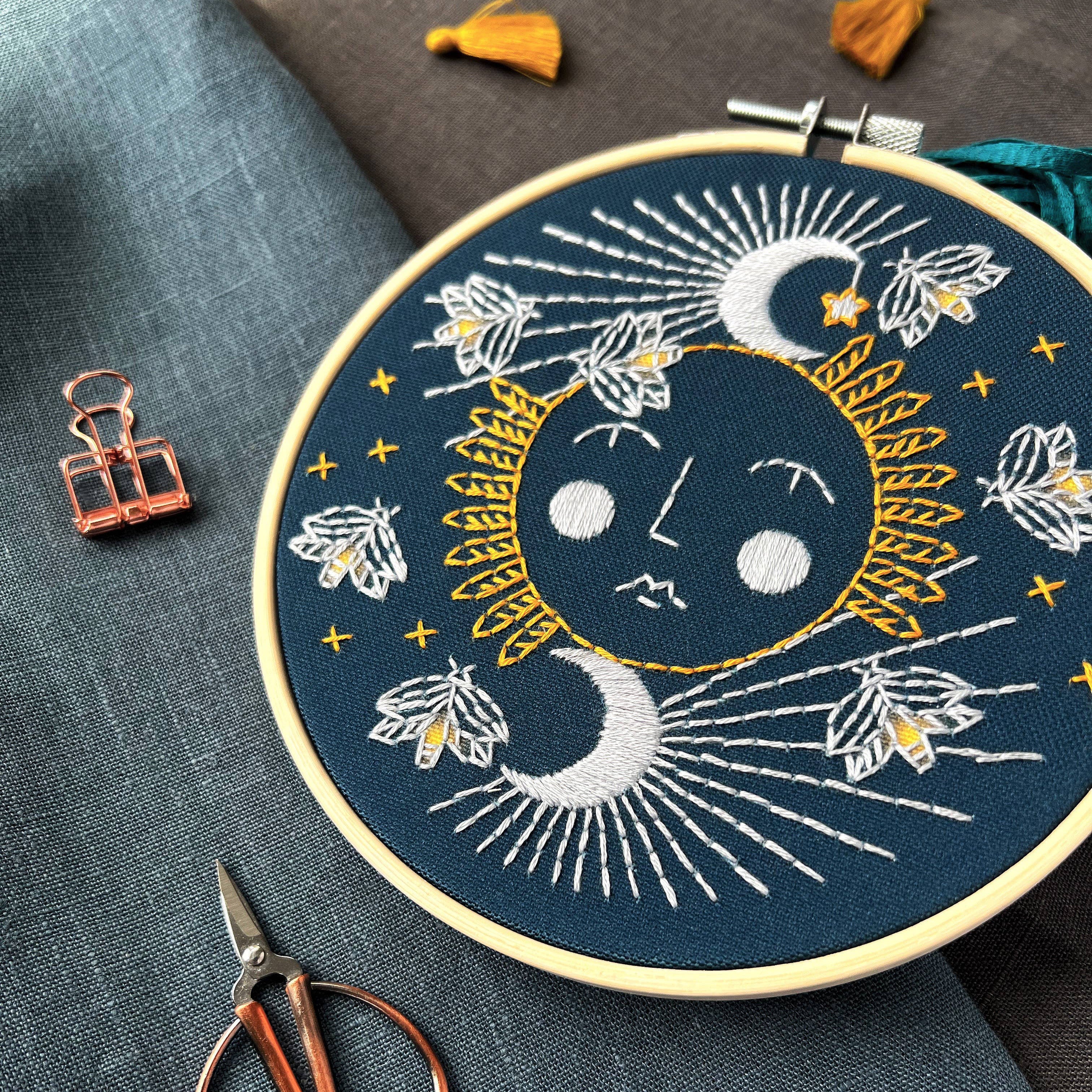 Moonglow Embroidery Kit