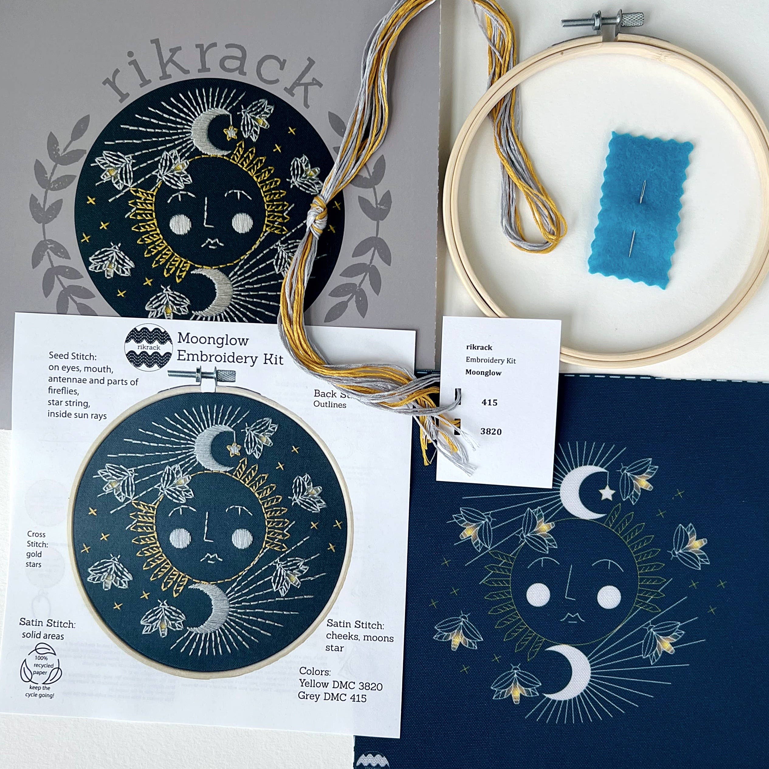 Moonglow Embroidery Kit