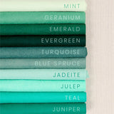 Teal Pure Wool Felt