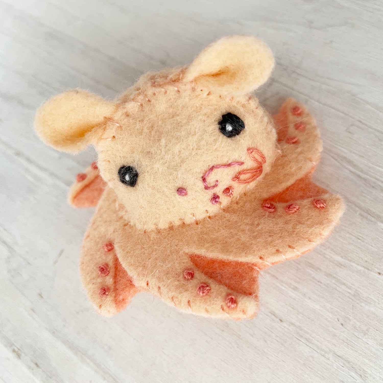 Deep Sea Creatures felt pattern