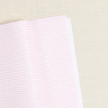 Classic Stripes Printed Felt, Pink on White