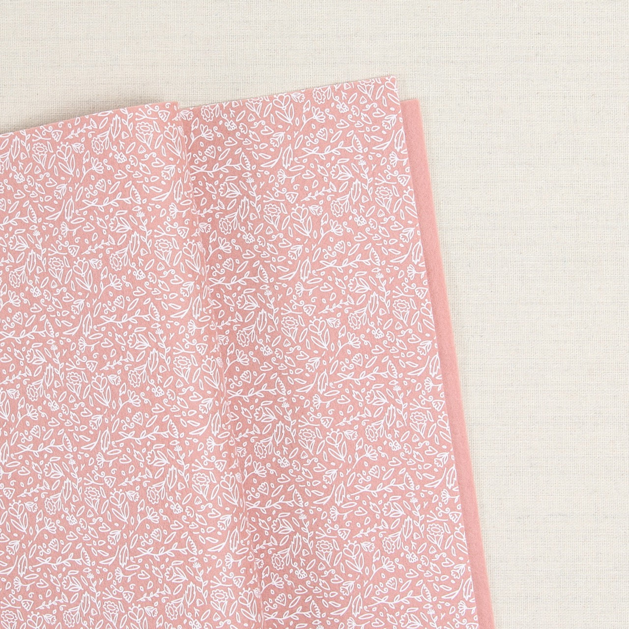 Floral Sketch, Rose Quartz