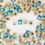 Quilt Block, Woven Labels
